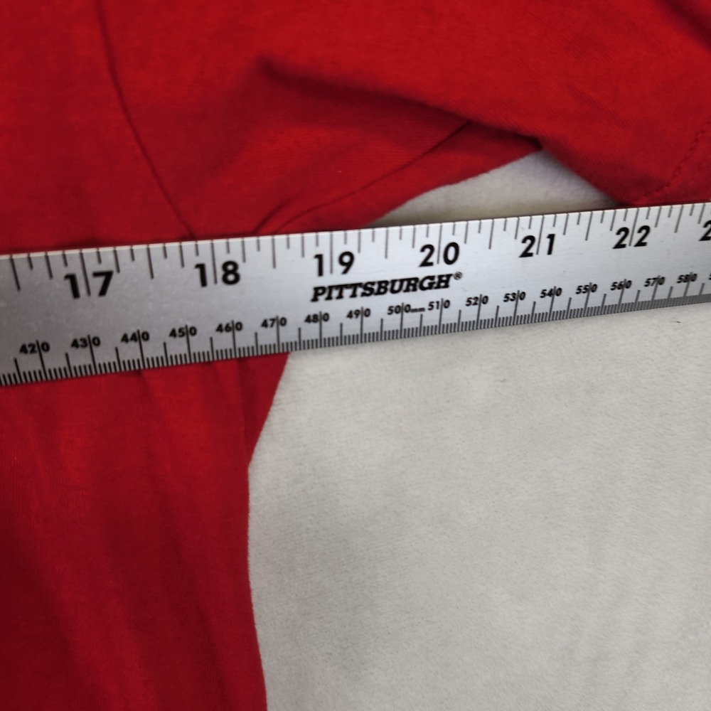Mens Red Jesus Graphic T Shirt‎ Disappointments All Of You Port Company Size M - Picture 4 of 6